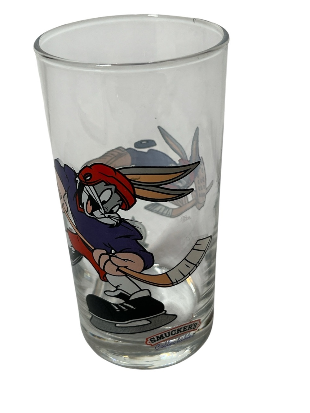 Smucker's Collectible Bugs Bunny Hockey Glass 
Vintage. Collectible
Like new